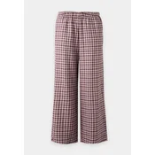 HOLLISTER Spodnji del pižame bordo/bela
