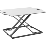 Digitus Digitus DA-90382 Radni stol za sjedenje-stajanje ATT.FX.HEIGHT_RANGE: 3 Do 40 cm Bijela, Crna