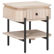 Rucno radeni nocni ormaric Bijela 40 x 35 x 45 cm