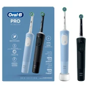 Oral-B Vitality Pro D103 Duo Crna/Plava Elektricna cetkica
