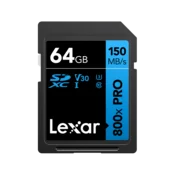 LEXAR kartica SD Blue Pro 64GB 800x SDHC UHS-I