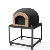 Movelar Forno STROMBOLI 80cm Preto + Kovinski podstavek