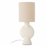 Bež namizna svetilka s tekstilnim senčilom (višina 54,5 cm) Sergio – Bloomingville