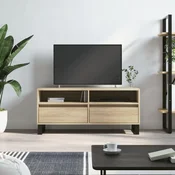 TV ormaric boja hrasta sonome 100x34,5x44,5cm konstruirano drvo