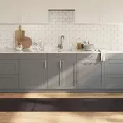 Tepih pravokutni tamnosmedi 60 x 1000 cm od bambusa