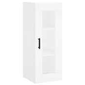 MAISON CHIC Stenska omarica - Zidna omarica bela 34,5x34x90 cm iu129, (22063043)