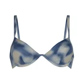 Hunkemöller Bikini zgornji del Lagoa modra/bela