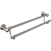 ANDEX Obešalnik za 2 cevi (60 cm) 029/60/CC (krom)