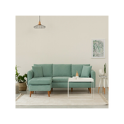 Atelier Del Sofa Kotna zofa, levi kot Sofia - morsko zelena