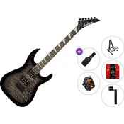 Jackson JS Series Dinky JS20 DKQ AH Standard SET Transparent Black Burst Električna kitara