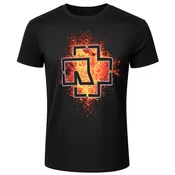 Metal majica moška Rammstein - Lava Logo - RAMMSTEIN - TS10424