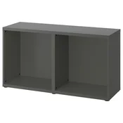 BESTA Okvir, tamnosiva, 120x40x64 cm