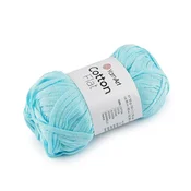 Pletena preja Bombaž Flat 50 g - (6725) angelsko modra