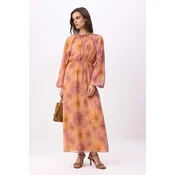 Trendyol Modest Ženska haljina Tctss26Eb00124, Narandžasta