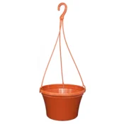 Viseči cvetlični lonček IRIS 23 cm TERRACOTTA