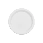 shumee Beli papirnati krožniki 23 cm 6 kosov