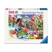 Puzzle 1000 kosov - Vsakdanje junakinje