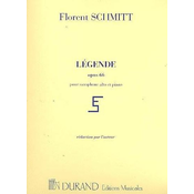 SCHMITT:LEGENDE OP.66 SAX ALTO & PIANO