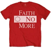 Faith No More Classic New Logo Star Red M Majica