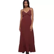 Ženska obleka KILLSTAR - Wanderlusted - Plum - KSRA014559