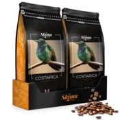 shumee Kavna zrna 1kg x2 Kostarika 100% Arabica Sveže pražena za espresso + gratis