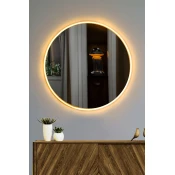 Woody Fashion Zrcalo z LED osvetlitvijo