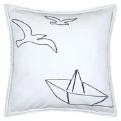 shumee Vzglavnik Bordermer bela 50x50 cm