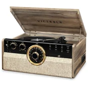 Victrola VTA-270B Empire Light Brown Retro gramofon