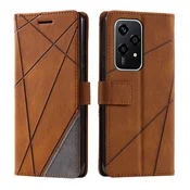 Rjava Flip Line torbica (Honor 200 Lite)