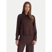 Marella Srajca Baia1 2615191051 Rjava Regular Fit