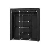 Songmics Omara Tkaninska omara 150x45x175 cm Črna