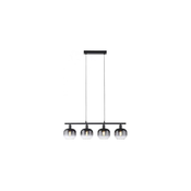JUST LIGHT. 15421-18 - Luster na sajli ZEA 4xE14/25W/230V crna