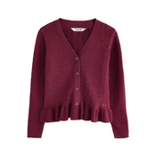 CLARKS Pletena jopa burgund