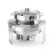 Okrogla Chafing Dish Zrcalna Obdelava, 10L, (420x380mm)