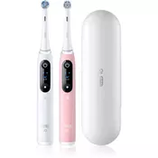 Oral-B iO6 Connected Coach električna zobna ščetka z etuijem DUO paket 2 kos