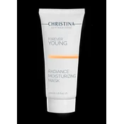 Forever Young vlažilna in posvetlitvena maska za obraz 50 ml