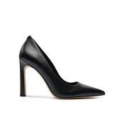 MICHAEL Michael Kors Čevlji z visoko peto Amara leather Pump 40S4AMHP1L Črna