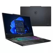 Prenosnik MSI Cyborg 17, i7-13620H, 16GB RAM, 512GB SSD, RTX 5060, 144Hz