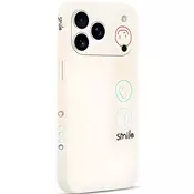 Pnakqil zaščitni ovitek Smile za Apple iPhone 17 Pro Max - Bež KP39901