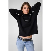 Guess Jeans Pulover 184168 Črna Classic Fit