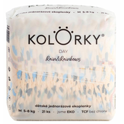 Kolorky Day Rain&Rainbow EKO plenice velikost M 5-8 Kg 21 kos