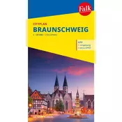 Falk Cityplan Braunschweig 1:18.500