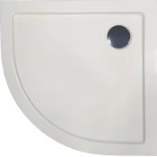 SANOTECHNIK polkrožna tuš kad ZEUS 80x80x5.5 (GR80)
