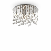 Ideal Lux-LED Kristalna stropna svetilka MOONLIGHT 12xG9/3W/230V pr.60 cm krom