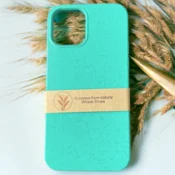Infostyle Ovitek iz naravnega materiala Natural za iPhone 14 Pro Svetlo zelena/EKO