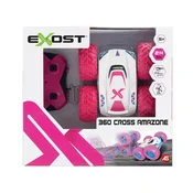 Avtomobil na daljinsko upravljanje Exost 360 Cross Amazone - rožnat, 1:18
