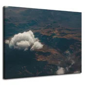 shumee Platno Narava iz ptičje perspektive 100x80 cm