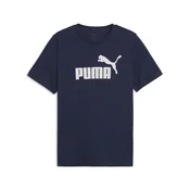 PUMA Essentials Logo Tee Men, Men, Navy, 4XL