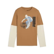 PUMA DUKS PUMA MID90S LAYERED LONGSLEEVE B UNISEX DJECIJI