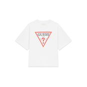 Guess Majica L6GI18 K8HM4 Bela Relaxed Fit